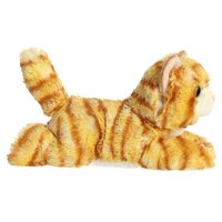 Jouet en coton à motif personnalisé de simulation de fourrure, modèle de chat Miaow Mew, faux chaton avec doublure en maille