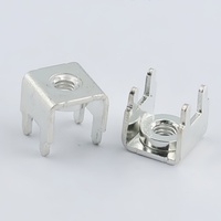 PCB1M3 écrou soudé borne circuit imprimé vis broche quatre broches base fixe nouvelle borne de taraudage d'énergie