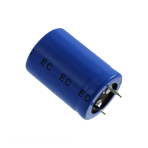 Condensateur traversant à monture en surface (SMD) en aluminium 220 µF 20 % 420 V SNAP TH 220 µF MAL209344221E3 - Product Image 1