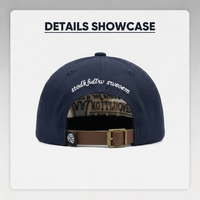 Gorra de Béisbol Personalizada Estilo Vintage para Papá, 6 Paneles, 100% Algodón, Correa Ajustable, Visera Curva, Moda Casual, OEM, ODM, Venta al Por Mayor