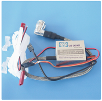 Accessoires d'origine NGH GT35 35R pour moteur d'avion RC : carter, cylindre, tuyau d'échappement, piston, carburateur, allumeur