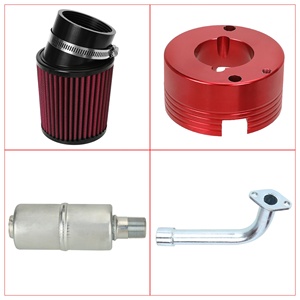 Adaptateur de filtre à air HIAORS pour tuyau d'échappement Predator 301cc 420cc 13hp 15hp GX340 GX390 Stage 2 - Product Image 3