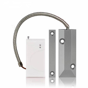 Capteur de porte <span class=keywords><strong>sans</strong></span> <span class=keywords><strong>fil</strong></span> 433Mhz, contact magnétique pour porte à enroulement métallique, interrupteur à lame pour système d'<span class=keywords><strong>alarme</strong></span> de sécurité - Product Image 1