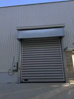 Puerta de Almacén Moderna de Alta Calidad, de Aluminio, con Diseño de Enrollado Rápido en Espiral, Resistente al Viento, de Alta Velocidad y Lujo