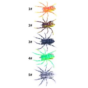 Vente en gros FO060 8cm 7g appâts souples artificiels flottant simulé <span class=keywords><strong>araignée</strong></span> forme grenouille leurres de pêche - Product Image 2