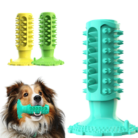 Jouet à mâcher pour chien en TPR, brosse à dents pour animaux, bâtonnet dentaire molaire avec ventouse