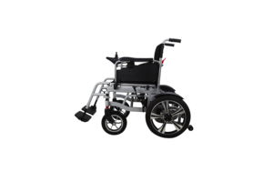 Silla de ruedas eléctrica de gran venta, marco de acero, silla de ruedas eléctrica cómoda plegable, silla de ruedas eléctrica resistente para adultos - Product Image 6