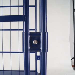 AMJ Troli Kontainer <span class=keywords><strong>3</strong></span> Sisi Gulung Logistik Dapat Dilipat Logistik Dapat Dilepas Dapat Dilipat Dapat Dilipat Warna Biru - Product Image 3