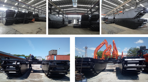 Escavadora Anfíbia Multifuncional com Motor e Bomba para Dragagem Ambiental de Rios Alta Eficiência Garantia de 1 Ano - Product Image 4