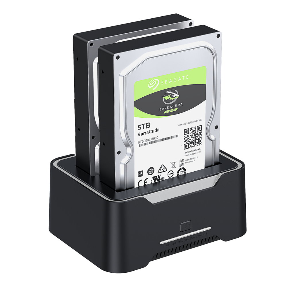 USB 3.0 to SATA Dual Bay External Hard Drive Enclosures