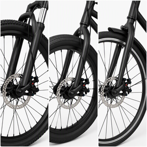 BB8 BOLIDS Frein à disque mécanique en alliage d'aluminium pour roue avant, noir, pour vélos BMX et VTT multi-vitesses - Product Image 5