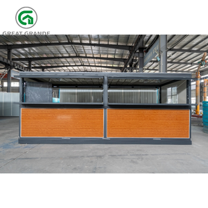 Customized Foldable Container House with Pitched Roof Home Connect Outdoor House Coffee <strong>Shope</strong> Cheap Prefabricated Houses - Product Image 2