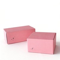 Scatole in Cartone Ondulato Rigido Ecologiche Personalizzate con Goffratura per Confezioni di Lozioni, Cosmetici e Prodotti per la Cura della Pelle, Manico Incluso