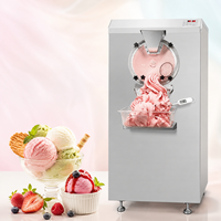 Aanrechtmodel harde ijsmachine, gelato-ijsmachine, automatische batchvriezer voor koffiehuis, restaurant, dessertzaak