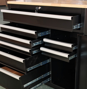 भंडारण उपकरण बॉक्स के लिए रोलिंग ट्रॉली धातु दराज कैबिनेट के साथ अनुकूलन योग्य स्टील गैरेज टूल कार्ट के लिए दराज-ओएम समर्थन - Product Image 1