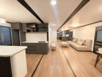 Nouveau produit 2025 : Maison mobile pliable à double aile extensible, maison mobile à déplacement rapide, maison pliable à double aile 20/40 pieds