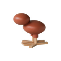 Ensemble de 2 jouets décoratifs modernes nordiques en forme d'oiseau, chaise de loisirs en plastique, décoration créative pour la maison des enfants, haute qualité