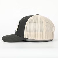 Gorra Trucker Richardson 112 de 6 Paneles con Visera Precurvada, Personalizable con Logotipo OEM BSCI, Gorras Snapback, Gorra Trucker de Malla de Algodón para Hombre