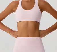 Soutien-gorge de sport pour femme, dos croisé, pour yoga, entraînement, course à pied, cyclisme, activités de plein air