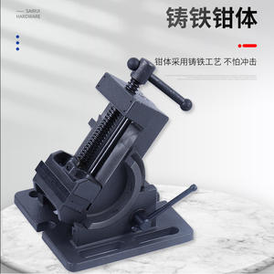 Venta al por Mayor de Fábrica: Prensas de Sujeción Inclinables Ajustables de 3 y 4 Pulgadas para Fresadoras y Taladradoras, 0-90 Grados - Product Image 5