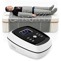 Appareil de pressothérapie à 20 airbags Sanhe Factory pour drainage lymphatique, usage domestique, équipement de beauté pour l'œdème, avec prises US et EU