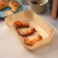 Papier sulfurisé double face pour friteuse à air comprimé pour l'impression d'aliments Sandwich à gâteaux Impression offset Compatible Carton emballé