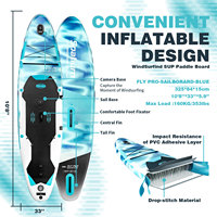 Spatium Nouveau Trendy Sup Stand Up Gonflable Surf Paddle planche à voile planche à voile vente en gros Offre Spéciale pour mer océan