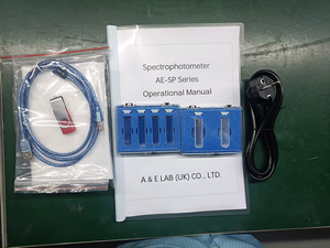 Espectrofotómetro <span class=keywords><strong>UV</strong></span>-<span class=keywords><strong>Vis</strong></span> <span class=keywords><strong>de</strong></span> Alta Precisión AELAB, Calibración Automática <span class=keywords><strong>de</strong></span> Longitud <span class=keywords><strong>de</strong></span> Onda, Ancho <span class=keywords><strong>de</strong></span> Banda Espectral <span class=keywords><strong>de</strong></span> 2nm, Espectrómetro <span class=keywords><strong>de</strong></span> Laboratorio - Product Image 6