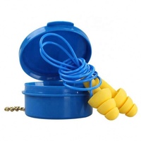 Vente flash : Bouchons d'oreilles réutilisables avec cordon 3M E-A-R 340-4002 Ultra Fit avec boîte, NNR25dB