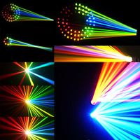 Nouvelle source laser 120W Sharpy Beam à double prisme, contrôle DMX, lumière mobile pour hôtel avec cercle RGB