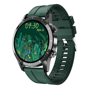 Relógio inteligente 2023 Local música smartwatch ST5 Max com grande memória 512Mb NFC multifunções BT chamada freqüência cardíaca AI assistente de voz