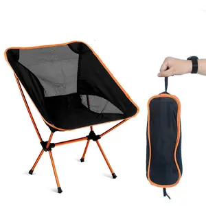 Складной портативный легкий алюминиевый складной стул, стулья для кемпинга, уличный стул для кемпинга в виде Луны