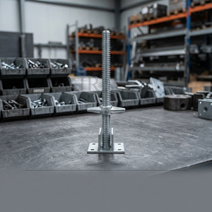 Système de vérins de base JRS S-235 – Supports réglables en acier galvanisé à chaud pour échafaudages d'accès - Product Image 3