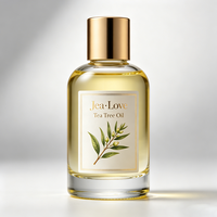 Huile essentielle pure de feuille d'arbre à thé naturelle 100% pure en vrac, vente en gros OEM ODM pour l'huile de parfum et l'utilisation dans les diffuseurs d'arômes