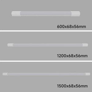 Lampe LED Tri-Proof IP65 en polycarbonate, étanche, pour atelier, garage, plafond - Product Image 4