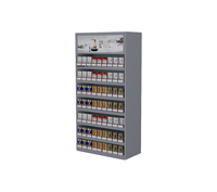 Étagères de supermarché légères et robustes caisse enregistreuse Cigarette armoire à vin présentoir pour utilisation en magasin en métal