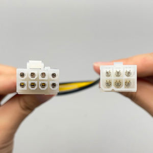 Câble d'alimentation PCIE 6 broches vers CPU 8 broches, adaptateur de câble d'alimentation PCIE pour carte graphique - Product Image 3