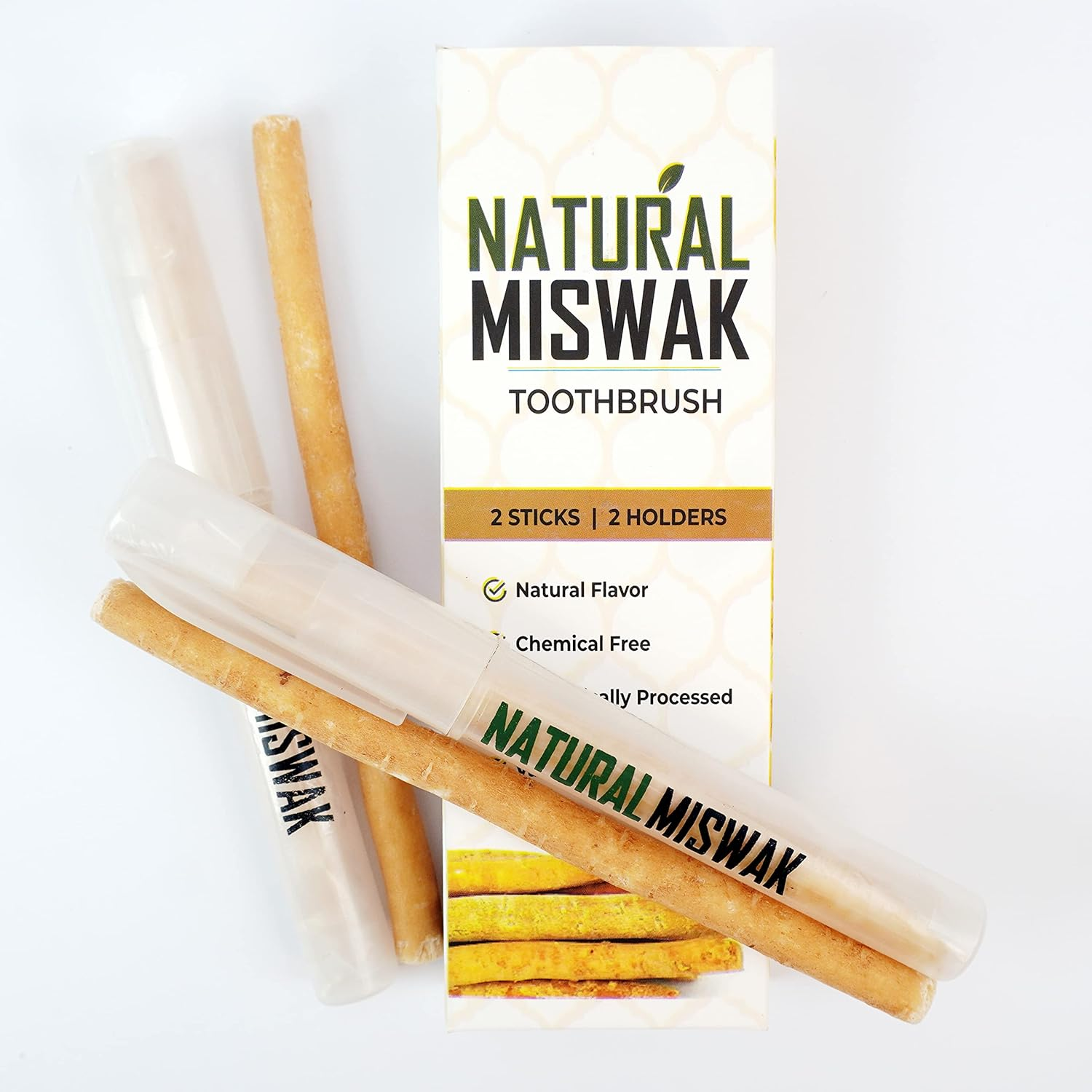 Оптовая продажа, натуральная Органическая Зубная щетка Siwak Sticks 100% Органическая и чистая Высококачественная упаковка