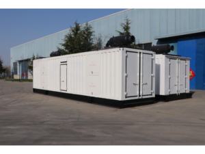 Générateur compact 190 kW avec châssis robuste pour l'alimentation temporaire des opérations commerciales portuaires - Product Image 4