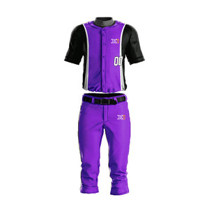 Ensembles d'uniformes de baseball respirants, anti-UV et antibactériens de qualité professionnelle, marque privée de fabricant de renom - Couleurs et logos personnalisés, OEM - Product Image 1