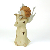 Artisanat en résine personnalisé décoration de la maison Art fait à la main mignon belle figurines d'ange bas prix cadeau de noël personnalisé figure anime figure