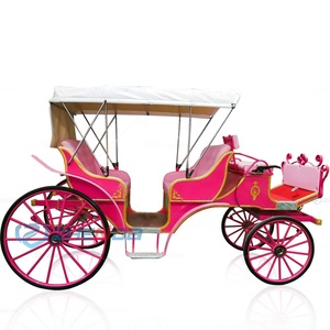 New Style Sightseeing Carriage Horse Drawn Carriage Wedding Cart Sightseeing Horse Carriage Special Transportation - Product Image 1