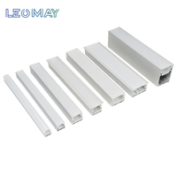 Vente directe depuis l'entrepôt UE : Profilé LED linéaire en alliage d'aluminium anodisé pour éclairage mural intérieur, diffuseur LED à CRI élevé