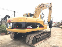OFFRE SPÉCIALE!!! Pelle Caterpillar 320C d'occasion avec marteau de Jack, pelle 320 325, à vendre, importé du japon