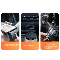 Adaptateur Bluetooth Aux câble Dongle pour voiture 3.5mm Jack Aux Bluetooth 5.0 récepteur haut-parleur Audio transmetteur de musique