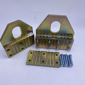 Dispositif de levage pour ascenseur : Pince à câble en acier à 8 ou 6 rainures pour treuil de levage de câbles d'ascenseur - Product Image 1