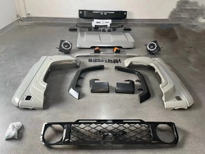 Kit Completo de Conversión de Carrocería Frontal para <span class=keywords><strong>Toyota</strong></span> <span class=keywords><strong>Land</strong></span> <span class=keywords><strong>Cruiser</strong></span> Serie 76 79 1999-2022, Actualización al <span class=keywords><strong>Nuevo</strong></span> Estilo Retro 2023-2026+ - Product Image 5