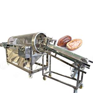 Briseur de dosettes de cacao à haute efficacité et <span class=keywords><strong>extracteur</strong></span> de haricots pour ligne de traitement du cacao Machine à casser les dosettes de cacao - Product Image 1