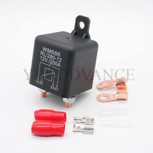 Puissance à courant élevé WM686 4 bornes DC 12V 200A relais <span class=keywords><strong>de</strong></span> Charge divisé pour bateau <span class=keywords><strong>de</strong></span> voiture robuste - Product Image 4