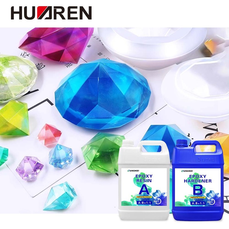 Huaren Bubble Free Crystal Clear Epoxy